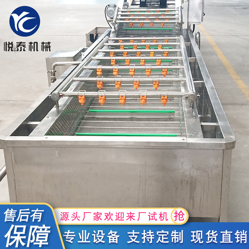 鱿鱼蛤蜊清洗机 喷淋式气泡清洗机 不锈钢果蔬清洗机 厂家供应