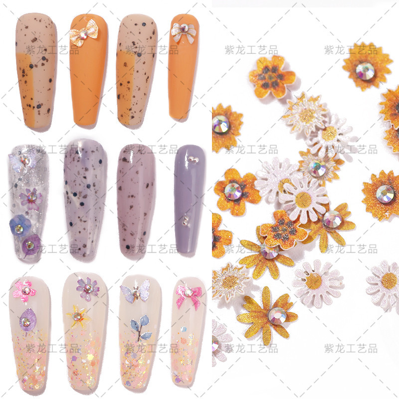 Zhifei nuevo estilo independiente gato ojo embotellado arco flor 6-color tridimensional diamante japonés Super Flash uñas decoraciones