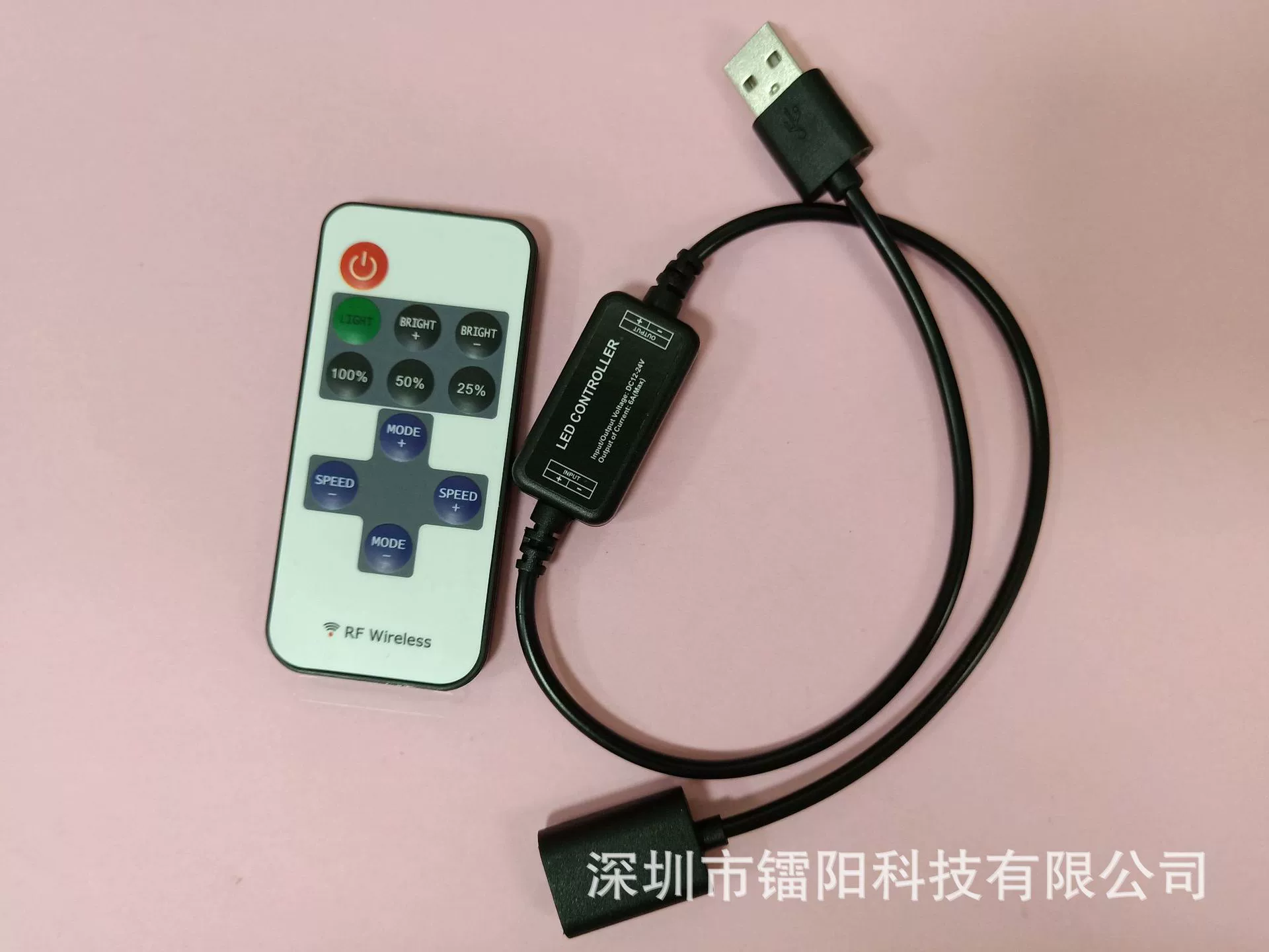 USB диммер RF мини монохромный диммер DC5V беспроводной мини регулятор для светодиодной ленты