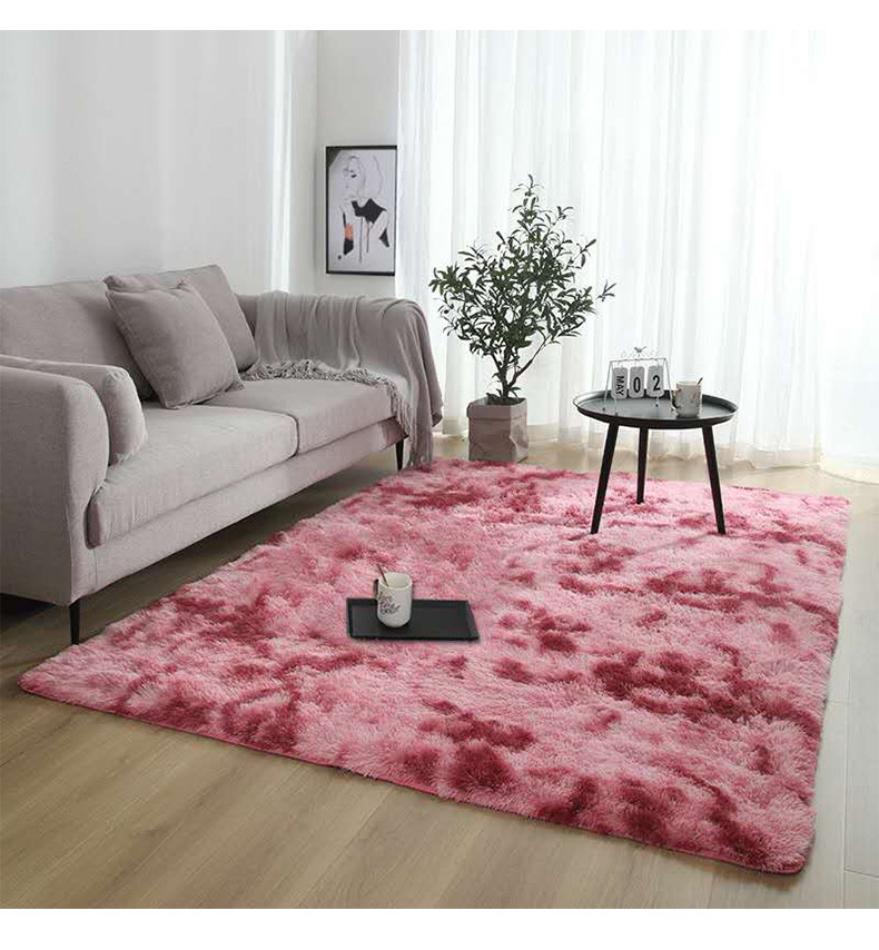 家居客厅地毯,卧室满铺地垫,阳台垫,入户门垫,榻榻米垫,可定制扎染地毯