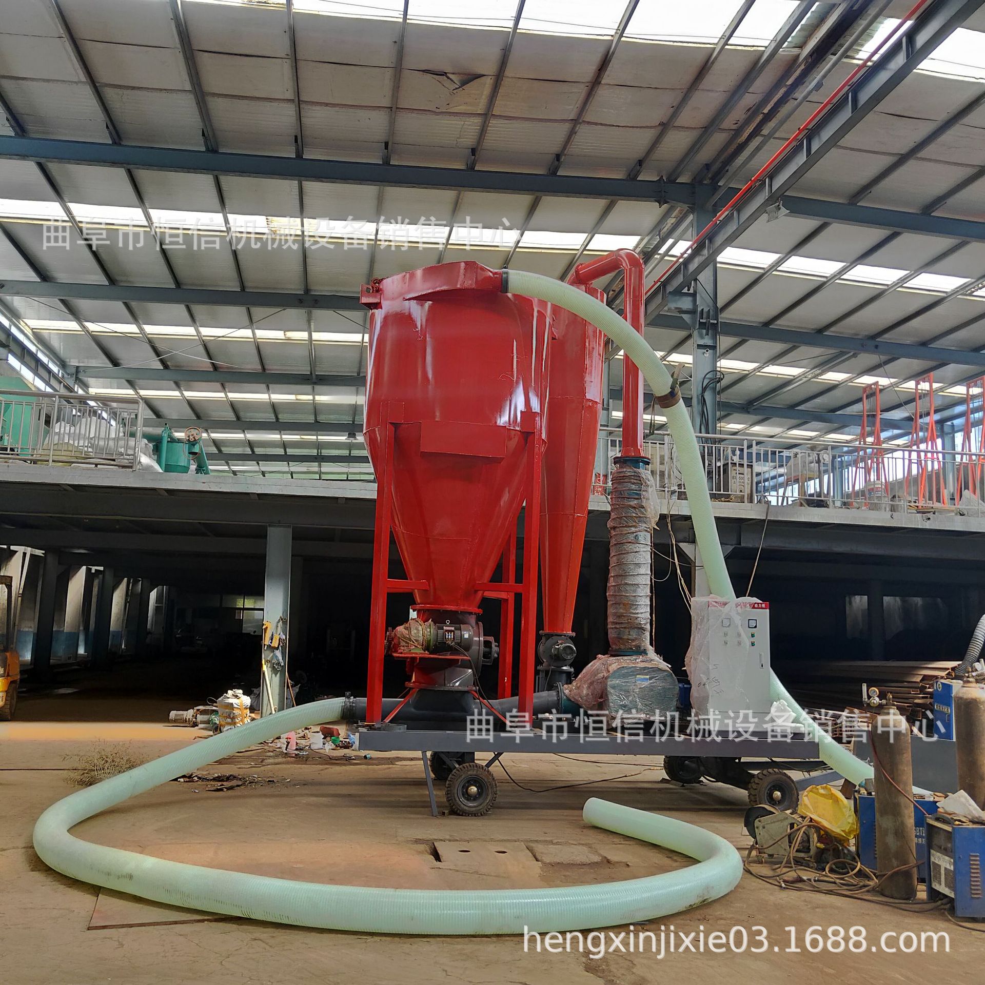 淄博自吸式粮食作物气力吸粮机生产厂家玉米木屑远距离气力吸灰机