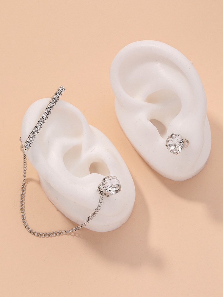 Simple Diamonds Fashion Earrings display picture 3