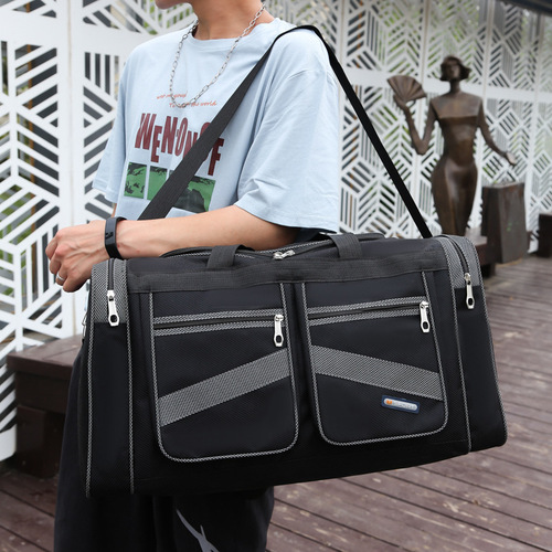 Foldable Large Capacity Handheld Travel Bag for Men and Women, Long and Short Trip Luggage Bag, Maternity and Moving Bag