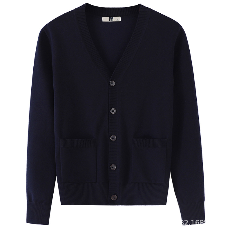 直销 新款护士毛衣服 大红色V领开衫 医护服针织衫护士服毛衣