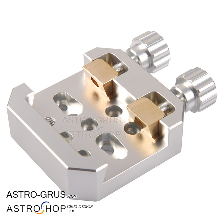 加强型大鸠尾槽 AIM大云台板固定天文望远镜赤道仪使用