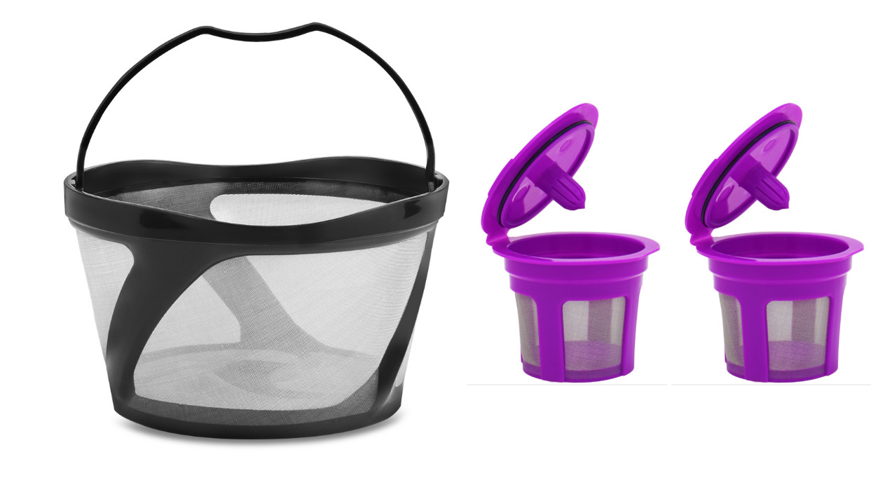 1个滤篮+2个K-CUP