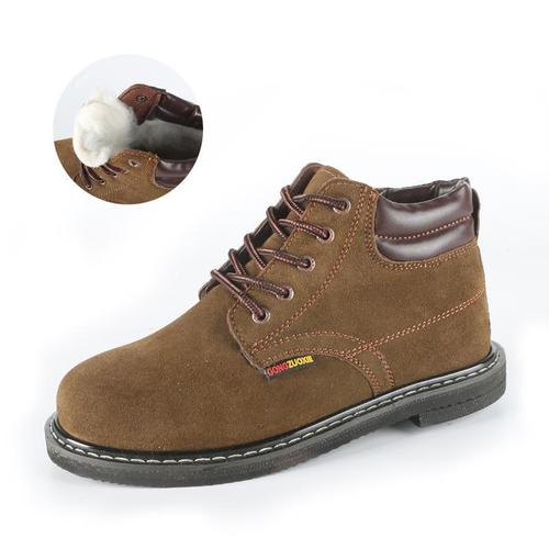 Thickened Tire Sole Safety Shoes for Men, Steel Toe Cap, Anti-Punch, Anti-Puncture, Anti-Odor, Waterproof, Wear-Resistant, High-Temperature Resistant, Anti-Stab for Car Workers