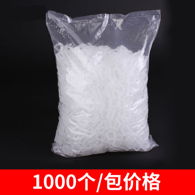 塑料打包扣PP加厚透明乳白色环保手拉扣1608打包带收紧手工打包扣