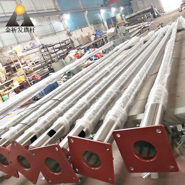 定制不鏽鋼304/316/201旗杆戶外路燈杆不鏽鋼護欄