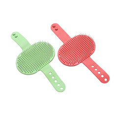 寵物針齒梳貓咪清潔按摩梳寵物美容清理去浮毛造型梳狗狗寵物梳子