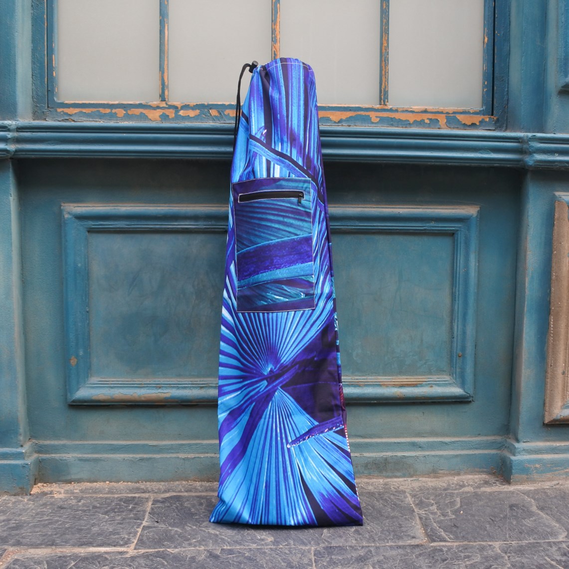 블루 정글 오리발 가방