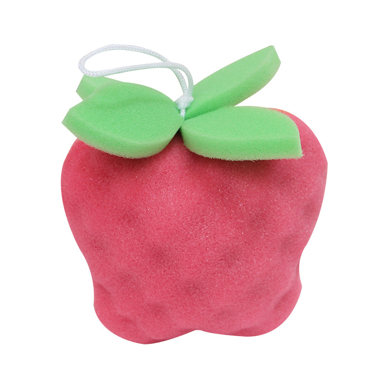 儿童卡通立体洗澡海绵宝宝沐浴海绵擦可爱水果动物造型洗澡用品