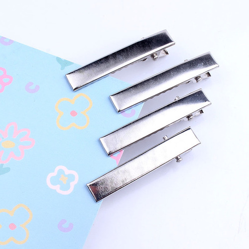 Handmade diy hairpin materials, square clips, duckbill clips, hair accessories, pressure clips, side clips, hairpins, hair accessories, hair accessories