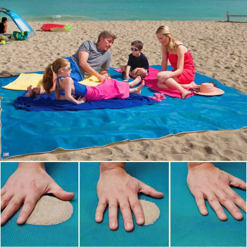 YTR sand free mat 神奇漏沙沙滩垫户外海滩垫沙滩毯