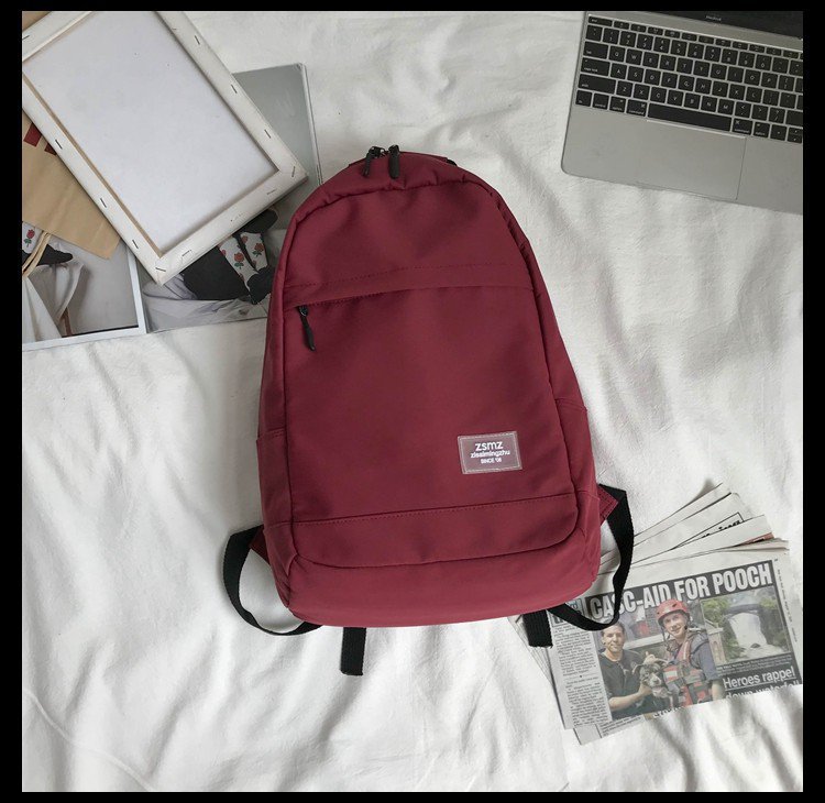 Korean Fashion Vintage Sense Wild Casual Waterproof Large Capacity School Bag Hong Kong Style Retro Backpack  Wholesale Nihaojewelry display picture 15