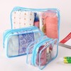 Mpvc cosmetic bag transparent storage bag storage bag skin care bales Lazy people convenient toile bag spot spot