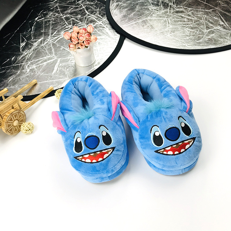 Interstellar Baby Stitch Plush Slippers...