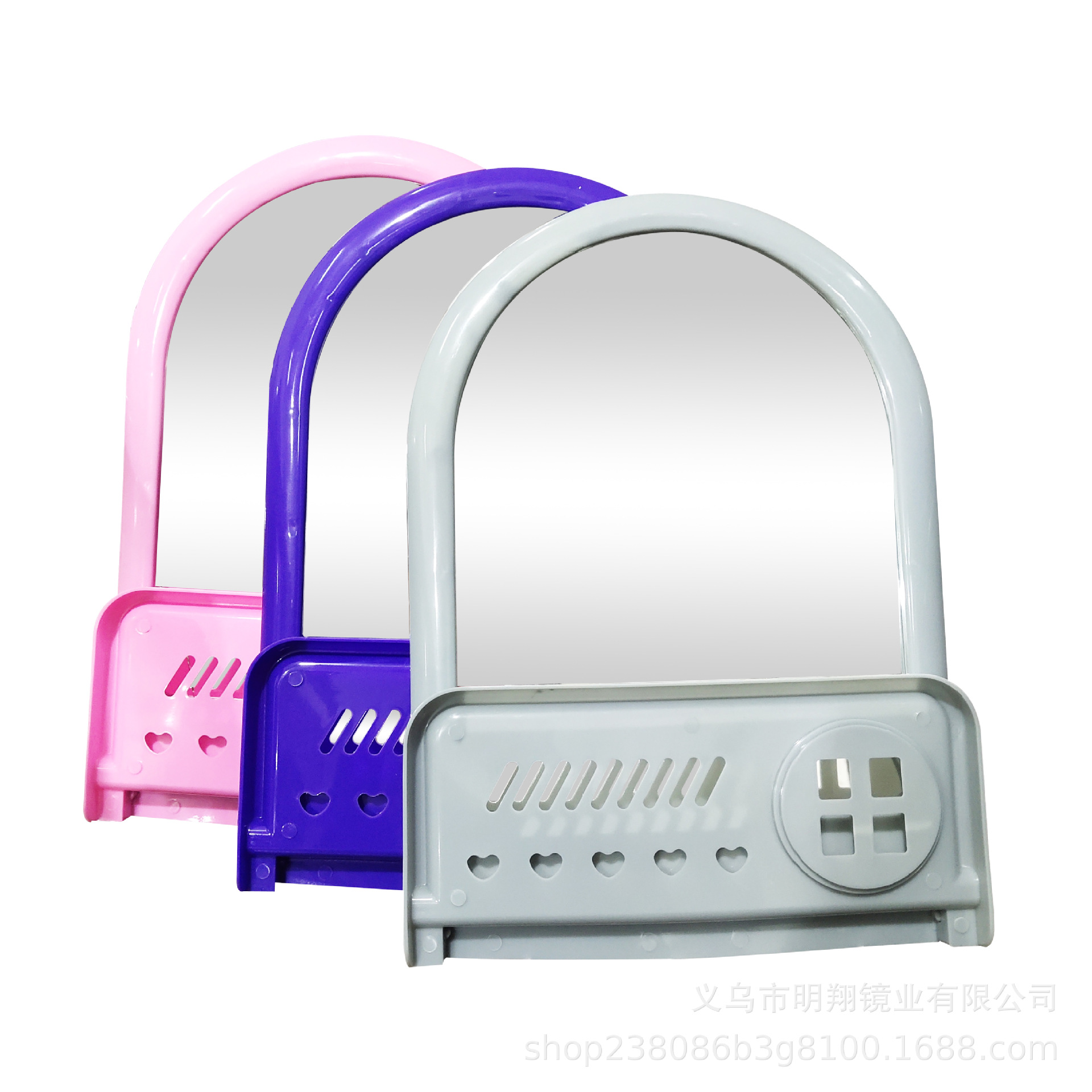 圆形浴室镜展示1