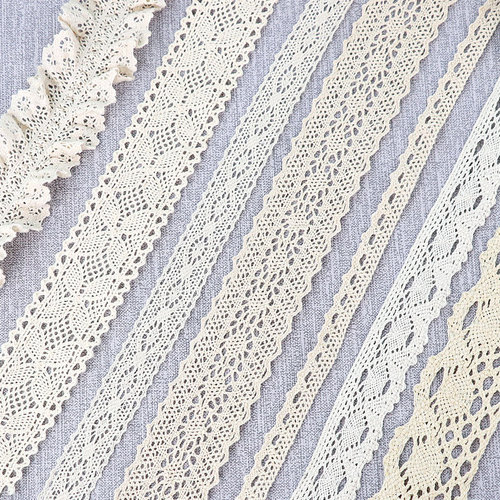 Cotton thread lace with hollow lace lace with accessories decorative fabric clothes fabric diy handmade materials