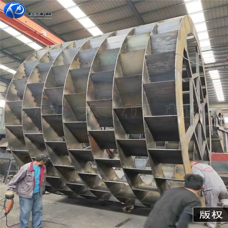 安徽轮胎式破碎洗砂机 石粉砂清洗设备 三排轮斗式洗石机