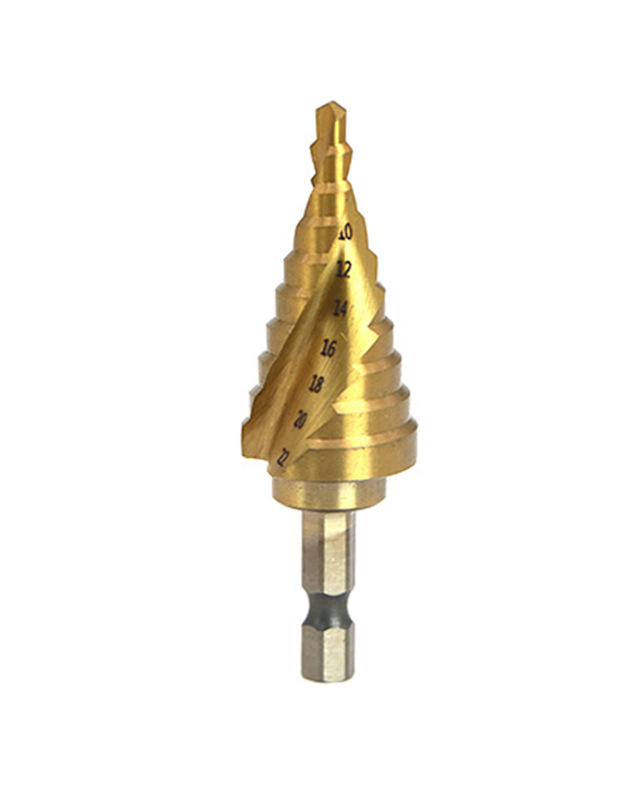 Taladro de pagoda no estándar taladro de escalera de acero de alta velocidad multifuncional especial metal acero inoxidable herramienta eléctrica abridor de agujeros