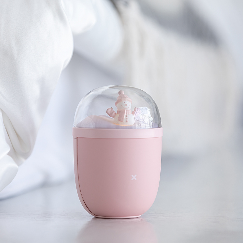 新品雪宝暖手宝二合一充电暖手宝可爱雪人卡通充电保暖冬季礼品