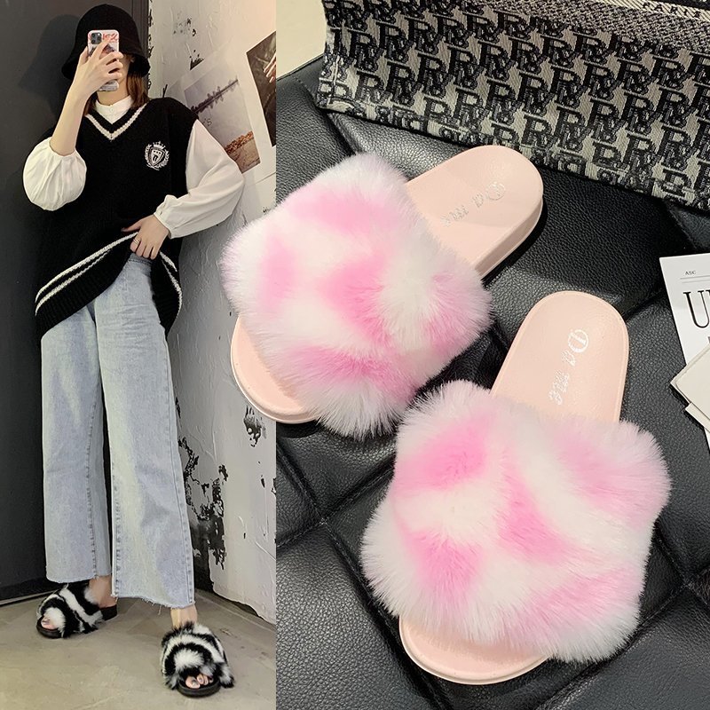 2020 autumn new Korean cotton slippers i...