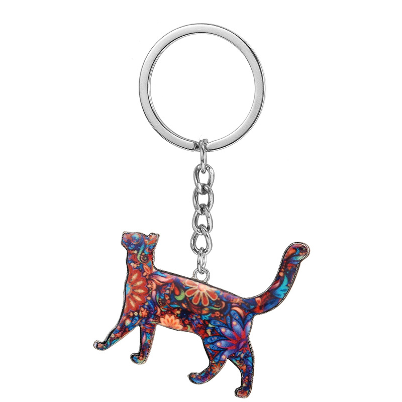 Unisex Gender Fashion Animal Alloy Unisex Bag Pendant Keychain 1 Piece