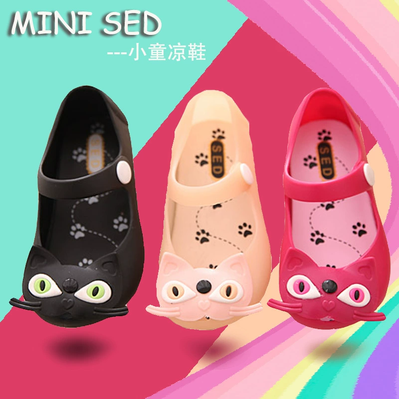 2023 мини маленькая семерка с желе принцессы обувь сандалии детские