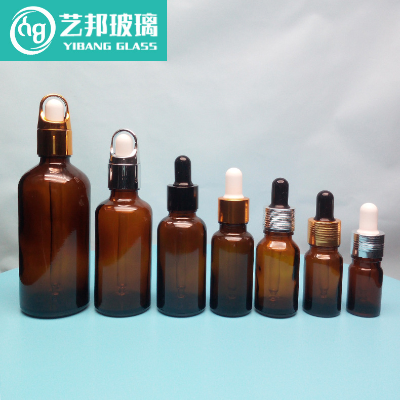 精油玻璃瓶厂家各种精油玻璃瓶现贷供应精油瓶茶色精油玻璃瓶