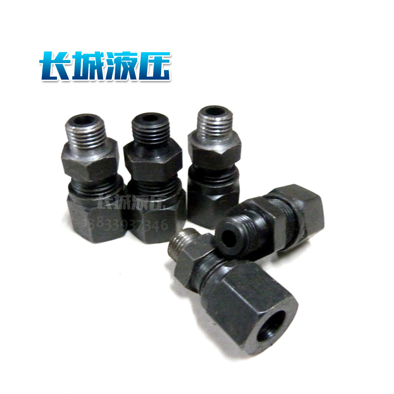 大量供应 直通接头F-GE-L12R1/2K 变径接头BSPT英制螺纹 液压配件