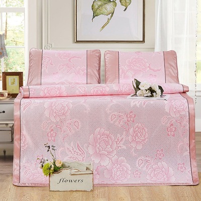 Jacquard weave Borneol Kit summer sleeping mat 1.2 1.5 1.8 Mat Manufactor Direct selling gift summer sleeping mat Kit