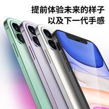 适用iPhone13手机壳新款XS苹果12保护套12Promax电镀硅胶透明批发