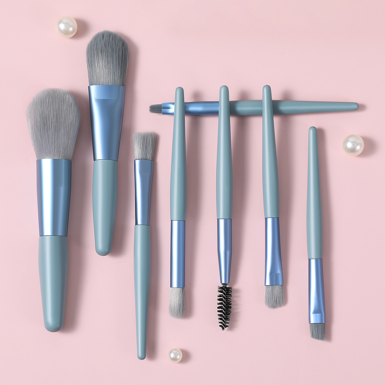 New Fashion Mini  Morandi Soft Hair Makeup Brush Set Wholesale Nihaojewelry display picture 14