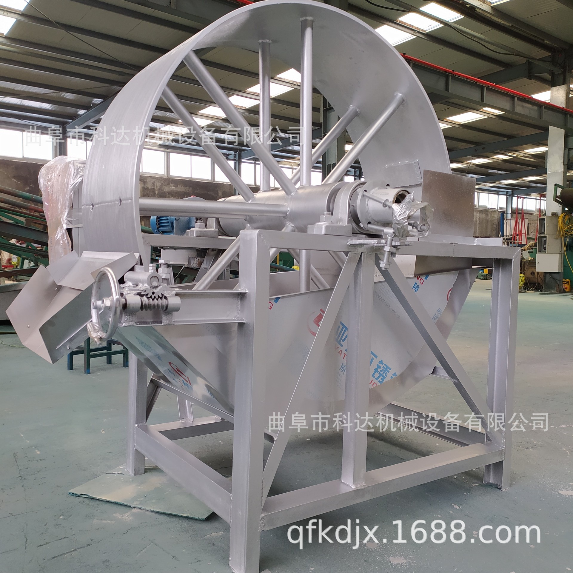 广东广州立式芭蕉芋淀粉脱水机视频XWZF真空过滤木薯去水机