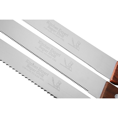 Bread knife serrated knife slicing knife fine-toothed cake knife pastry knife toast layered coarse-toothed toothless knife baking cutter