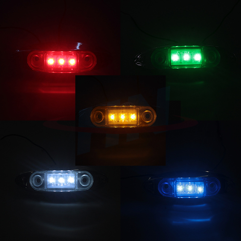 FUENTE fabricante 12V 24vled camión luz lateral accesorios del coche camión pesado ancho de luz