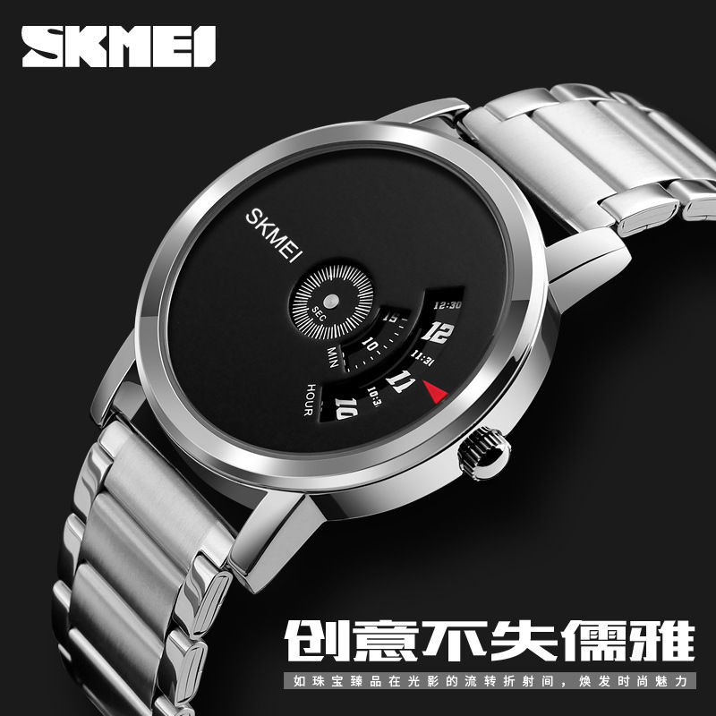 SKMEI 1260 reloj de hombre de negocios personalizado reloj de moda creativa reloj de cuarzo de estudiante de los hombres