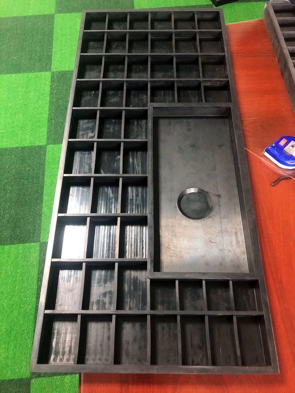 Дно коврика для гольфа нескользящее резиновое дно из искусственного дерна, резиновая доска, дно коврика для гольфа