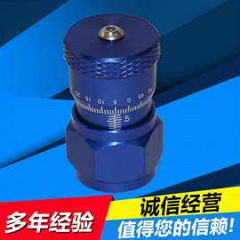 供应迪比斯自动蓝枪油量微调  蓝枪分厘卡 喷枪分厘卡 特威枪微调