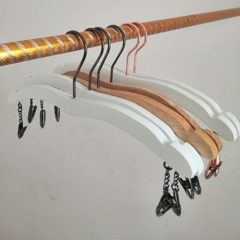 [New Promotions]Underwear rack Bras woodiness White paint white customized LOGO