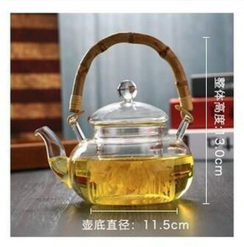 Glass teapot