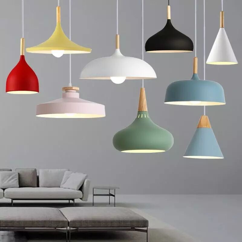 Northern Europe a chandelier Lampshade kindergarten Single head originality Office personality Modern minimalist Bedside Industry Restaurant lamps and lanterns