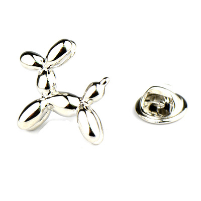 2020新款 英博 气球狗胸针 西装衬衫领针粘钻别针精致胸花造型