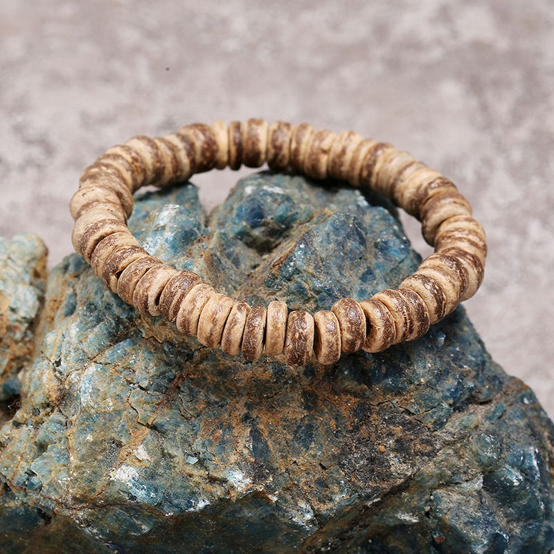 Retro Coconut Shell Simple Bracelets display picture 2