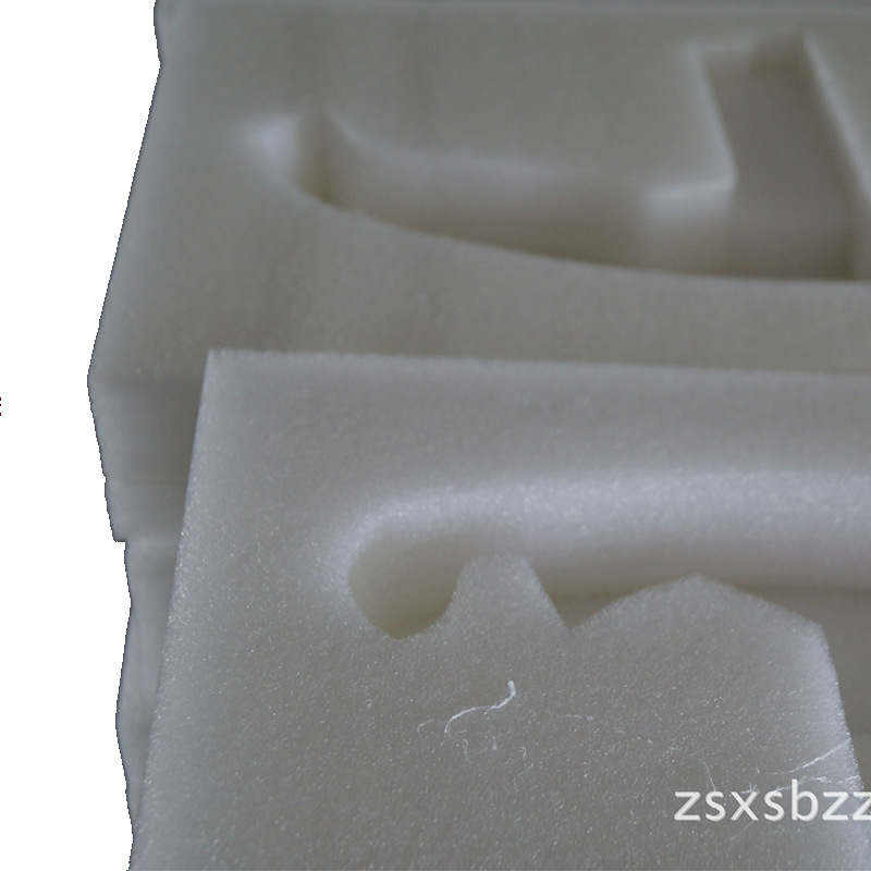 EPE珍珠棉型材泡沫板材异形内衬缓震包装填充泡棉板加工厂家定制