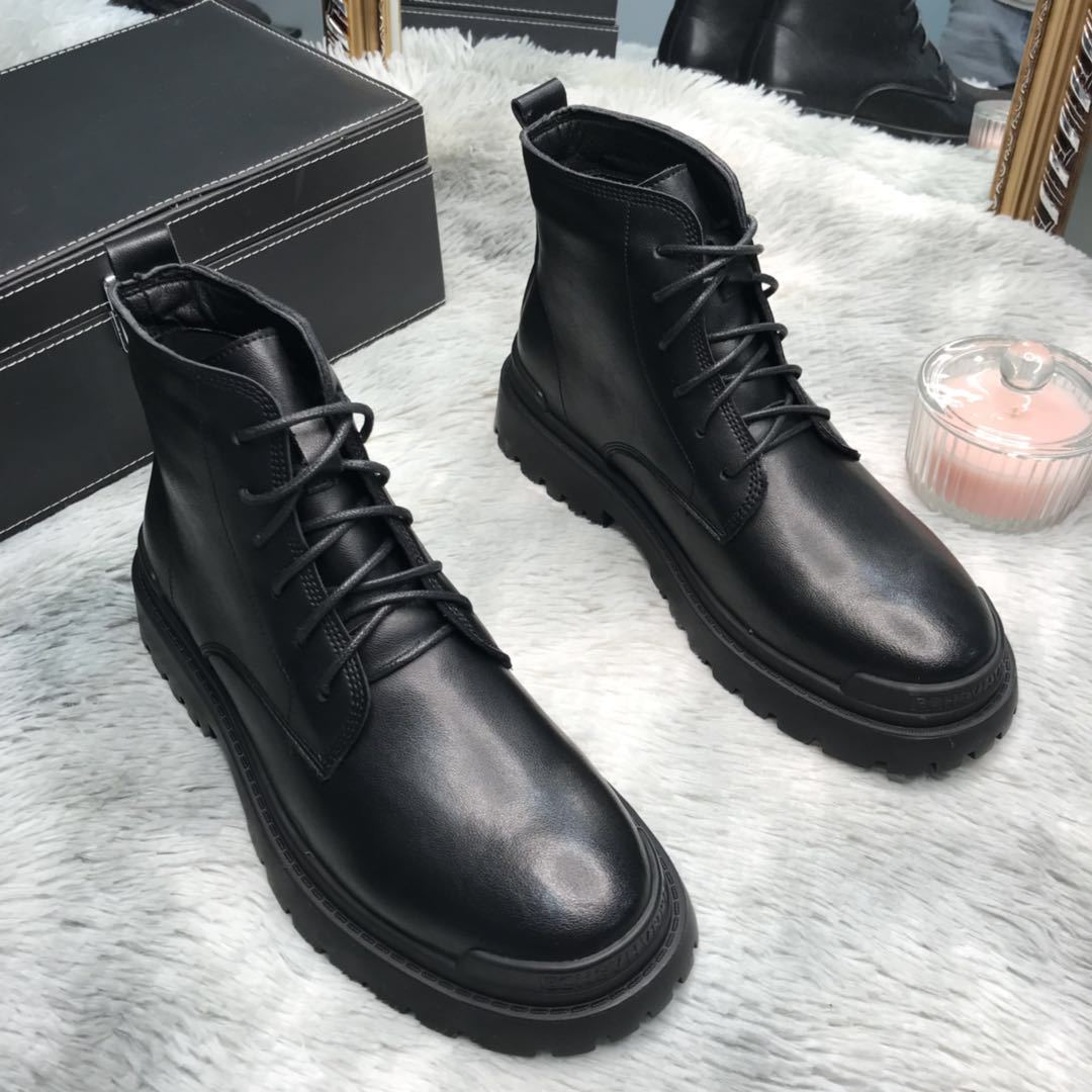 B1596 830K BOOT MARTIN NAM WENTDNG MÙA XUÂN THU ĐÔNG ĐẾ CAO GIÀY DÉP NAM DA BÒ G03 SẢN PHẨM MỚI