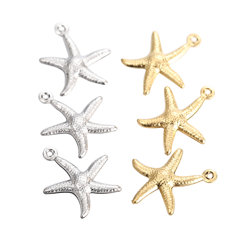 Plating Design 1 Piece Stainless Steel Starfish