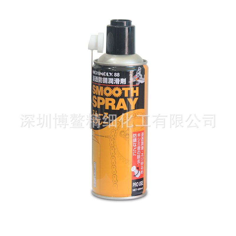工业金属防锈润滑剂 NIC 88长期除锈喷雾剂