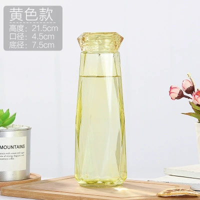 Douyin is the same colorful diamond glass, convenient casual advertising gift cup, male and female cute student water cup customization